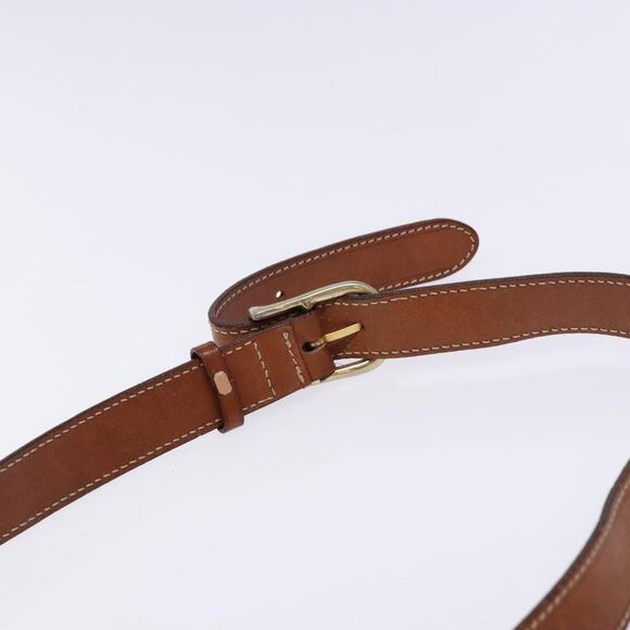 CELINE Macadam Canvas Shoulder Bag Pvc Brown Gold - Picture 8 of 12